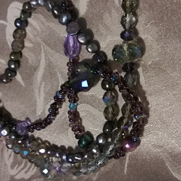 11" Triple strand necklace - Picture 6 of 6